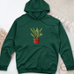 Snake Plant 2 Midweight Hooded Sweatshirt