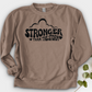 Stronger Than The Storm Crewneck