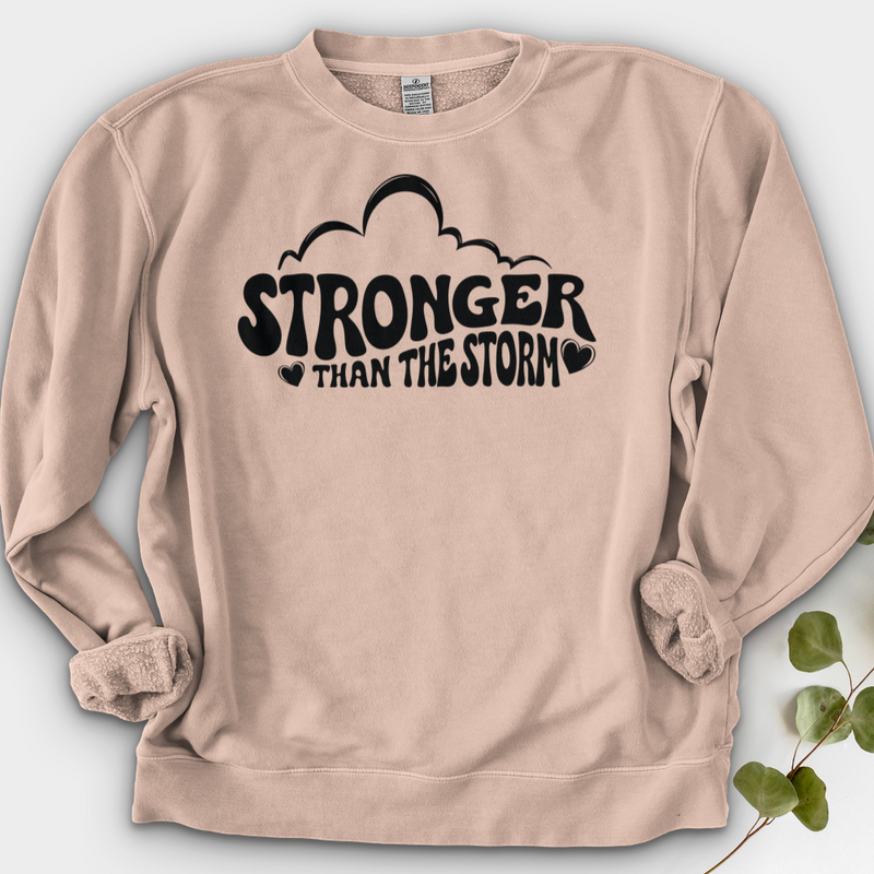 Stronger Than The Storm Crewneck