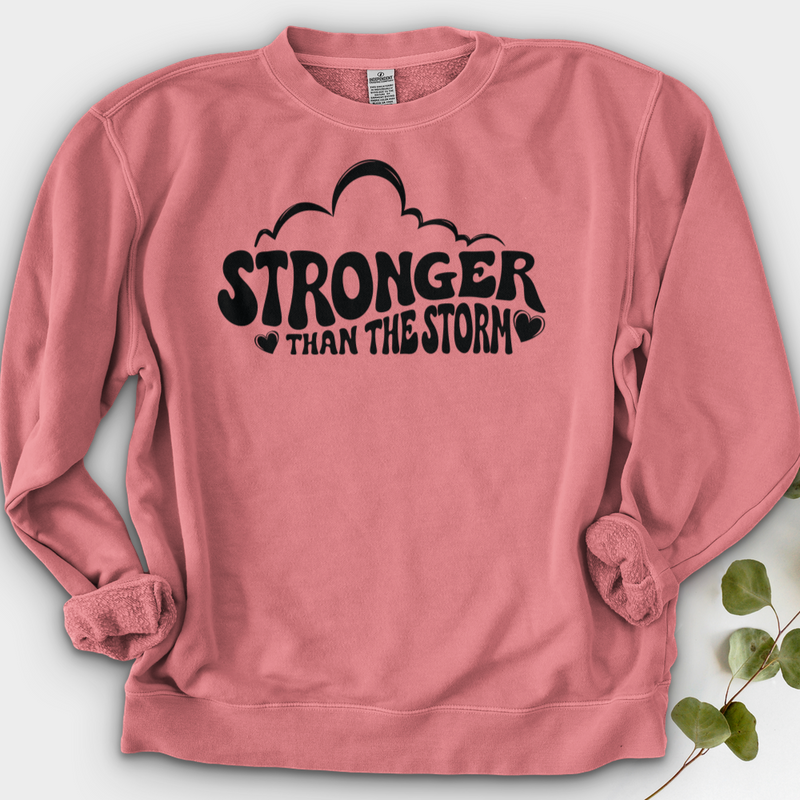 Stronger Than The Storm Crewneck