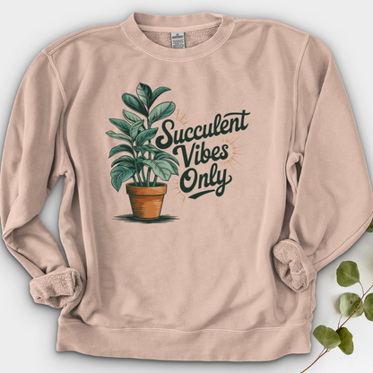 Succulent Vibes Only Crewneck