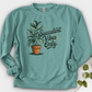 Succulent Vibes Only Crewneck