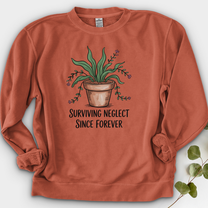 Surviving Neglect Since Forever Crewneck