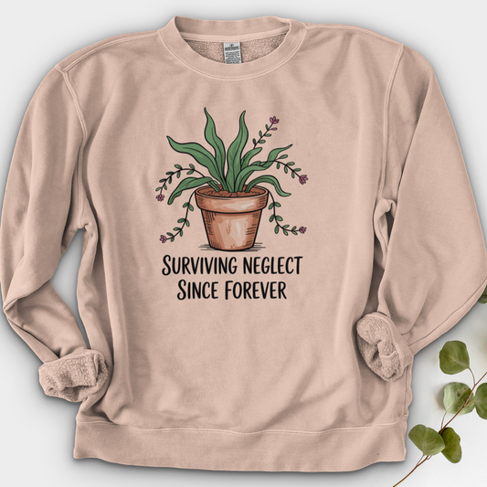 Surviving Neglect Since Forever Crewneck