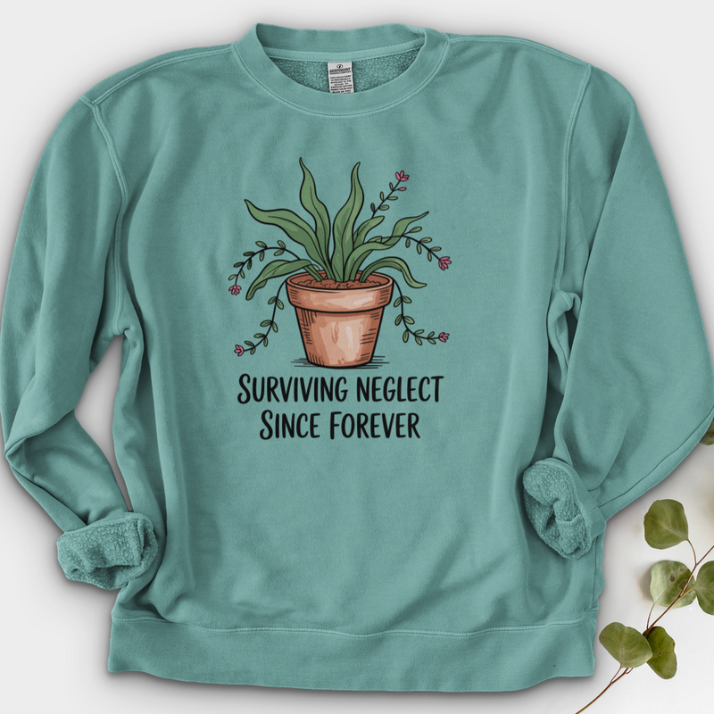 Surviving Neglect Since Forever Crewneck