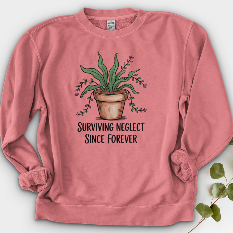 Surviving Neglect Since Forever Crewneck
