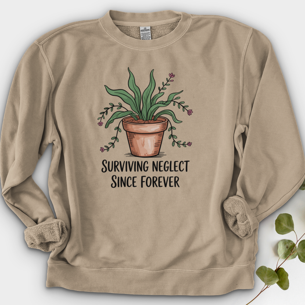 Surviving Neglect Since Forever Crewneck