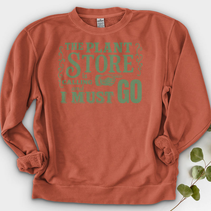 The Plant  Store is Calling Crewneck