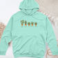 The Sage Botanical Collection Midweight Hooded Sweatshirt