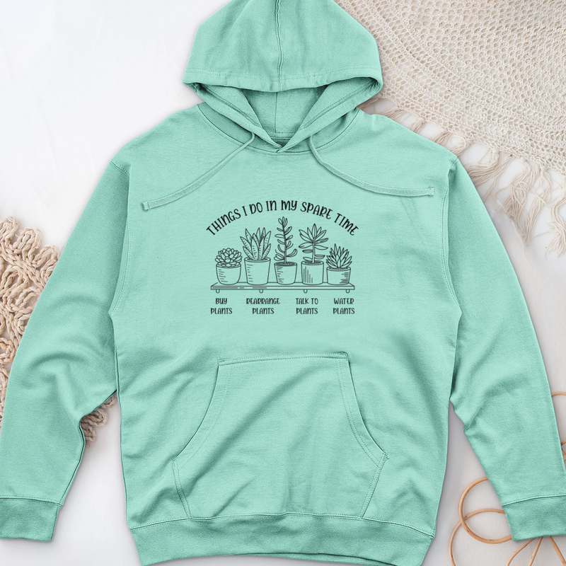 Things I Do In My Spare Time 2 Midweight Hooded Sweatshirt