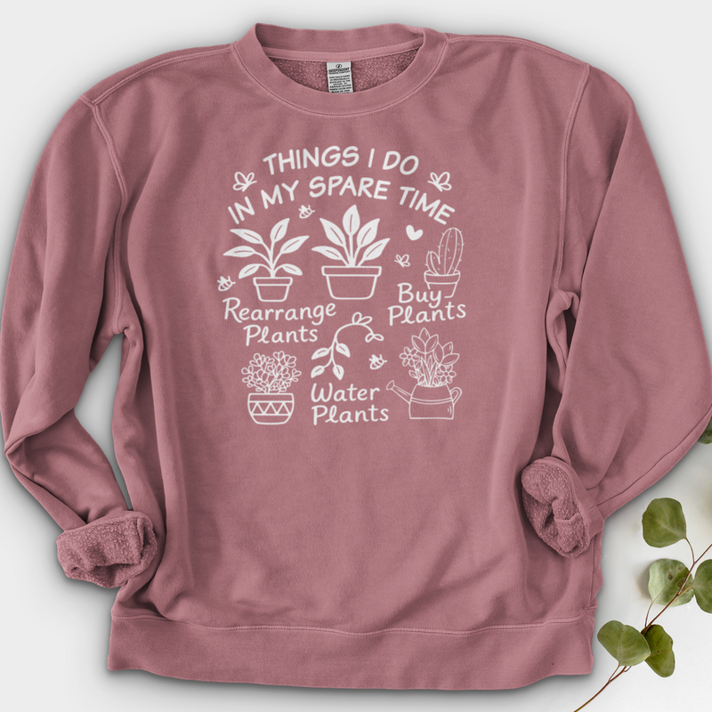 Things I Do In My Spare Time Crewneck