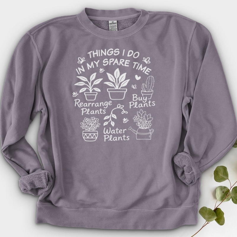 Things I Do In My Spare Time Crewneck