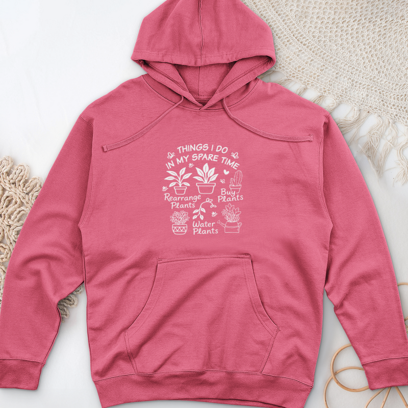 Things I Do In My Spare Time Midweight Hooded Sweatshirt