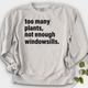 Too Many Plants Crewneck