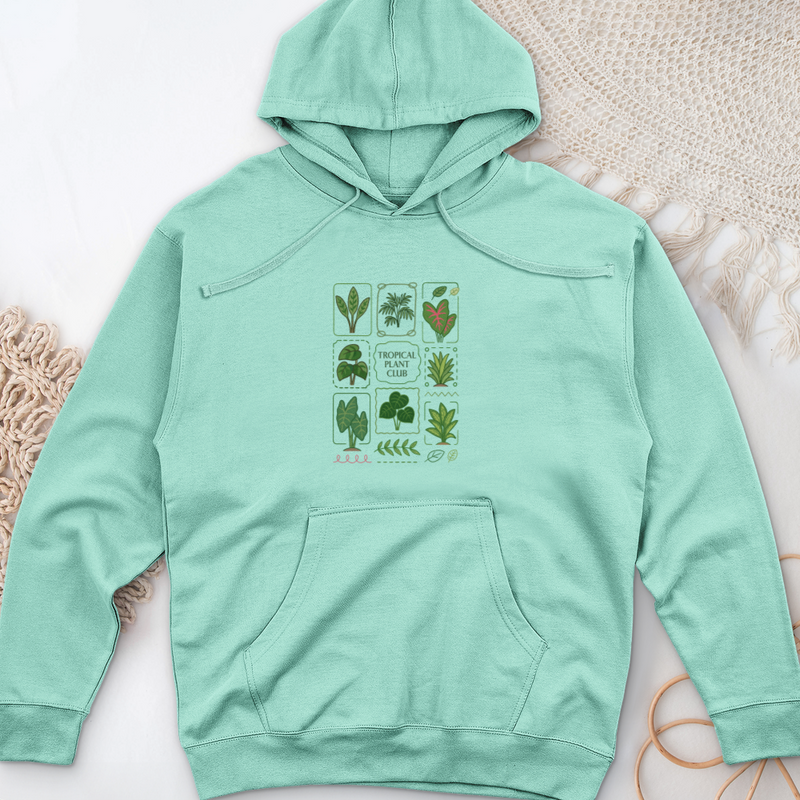 Tropical Plant Club Midweight Hooded Sweatshirt