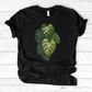 Variegated Monstera Leaf T-Shirt