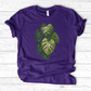Variegated Monstera Leaf T-Shirt