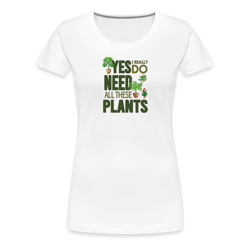 Women’s Premium T-Shirt - white