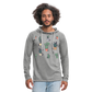 Unisex Lightweight Terry Hoodie - heather gray