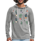 Unisex Lightweight Terry Hoodie - heather gray
