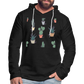 Unisex Lightweight Terry Hoodie - charcoal grey