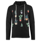 Unisex Lightweight Terry Hoodie - charcoal grey