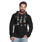 Unisex Lightweight Terry Hoodie - charcoal grey