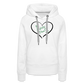 Women’s Premium Hoodie - white